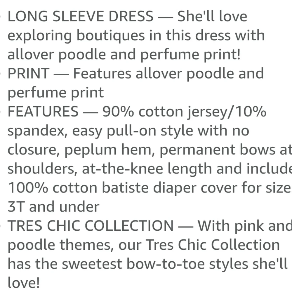 Gymboree Dress Black Pink Long Sleeve Tres Chic Collection Print Size 12-18m NEW